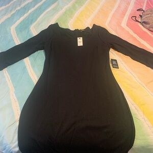 Express Black Zip-Up Garment